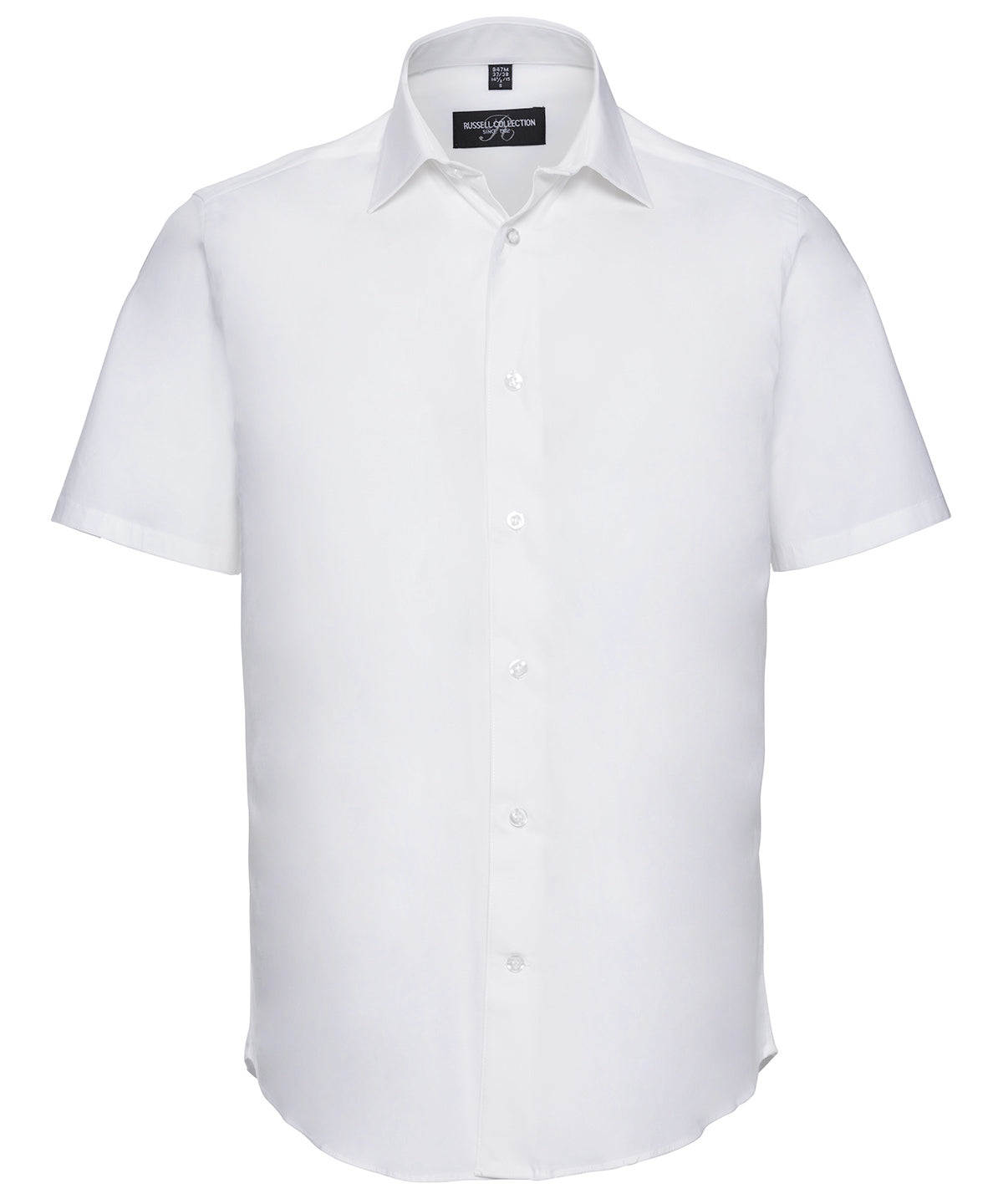Russell Athletic Short Sleeve Easycare Fitted Shirt