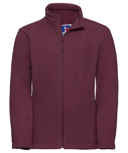 Russell Athletic Kids Full-Zip Outdoor Fleece
