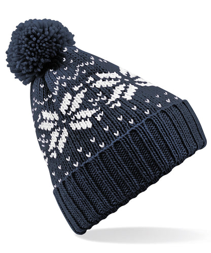 Beechfield Fair Isle Snowstar Beanie