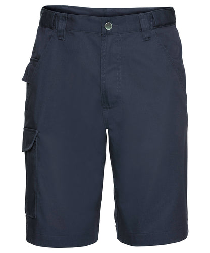 Russell Athletic Polycotton Twill Workwear Shorts