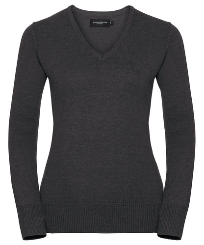 Russell Athletic Women's V-Neck Knitted Sweater