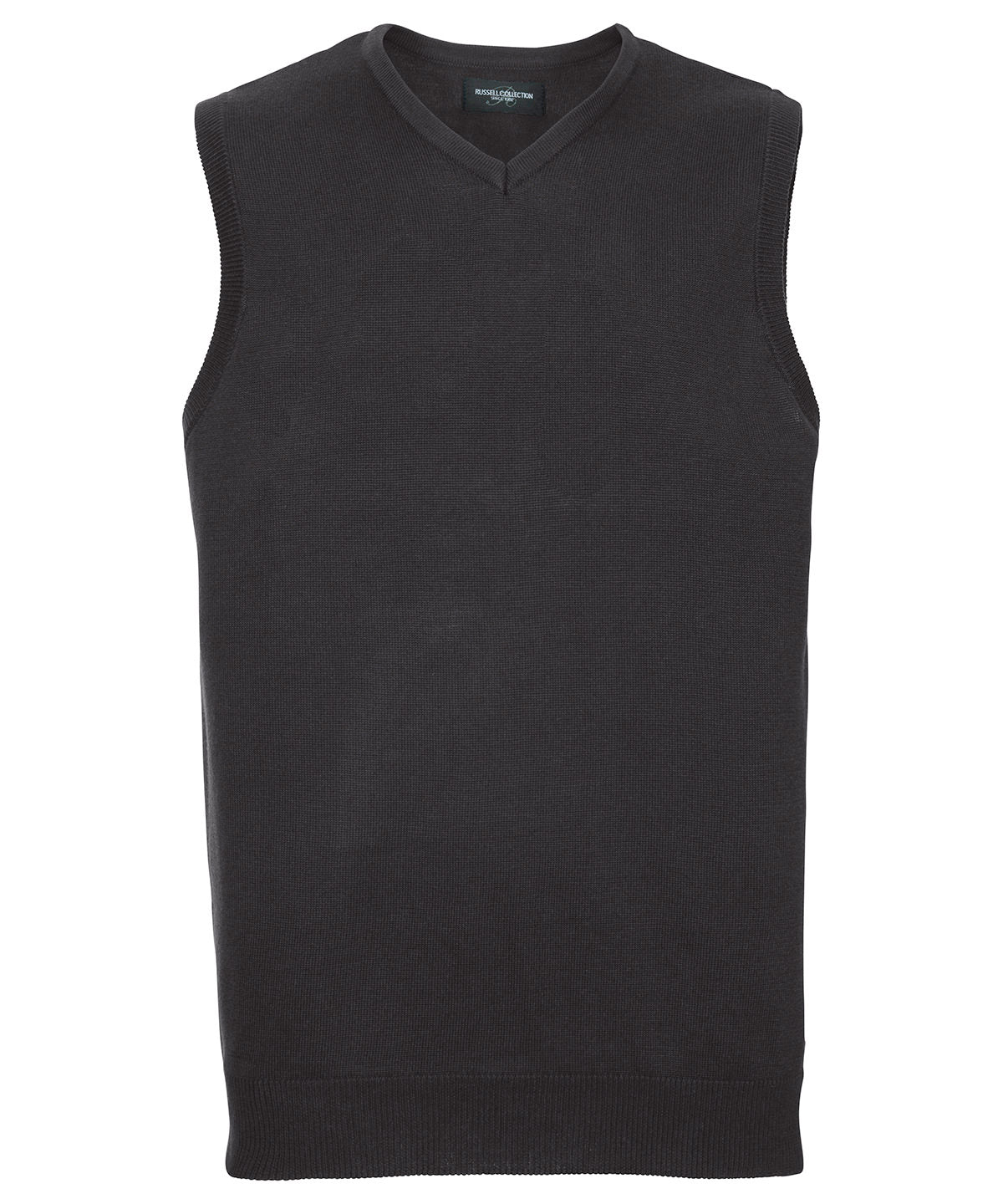 Russell Athletic V-Neck Sleeveless Knitted Sweater