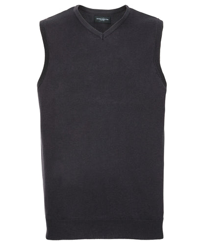 Russell Athletic V-Neck Sleeveless Knitted Sweater