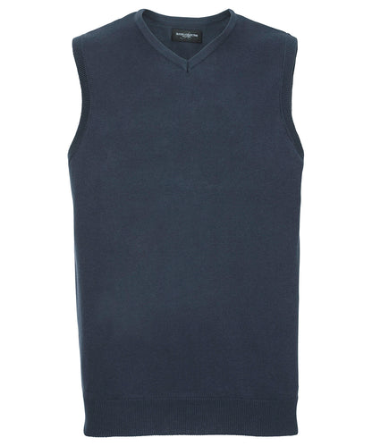 Russell Athletic V-Neck Sleeveless Knitted Sweater