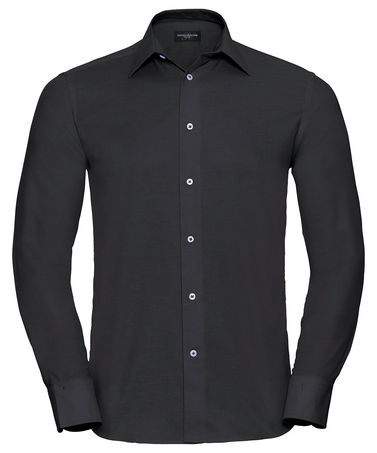 Russell Athletic Long Sleeve Easycare Tailored Oxford Shirt