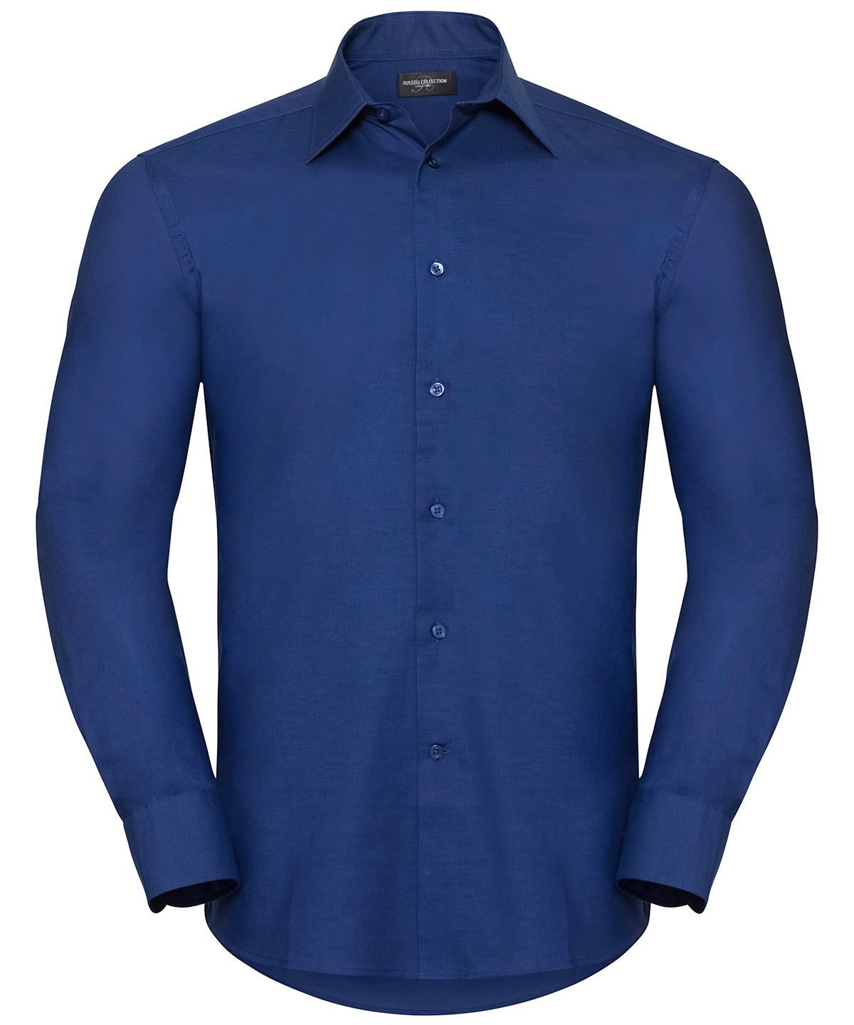 Russell Athletic Long Sleeve Easycare Tailored Oxford Shirt
