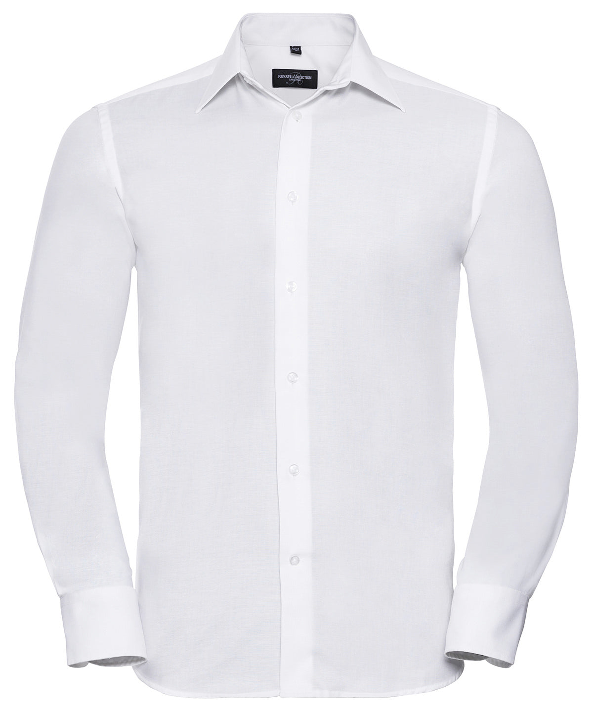 Russell Athletic Long Sleeve Easycare Tailored Oxford Shirt