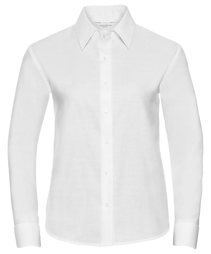 Russell Athletic Women's Long Sleeve Easycare Oxford Shirt
