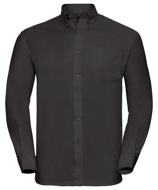 Russell Athletic Long Sleeve Easycare Oxford Shirt