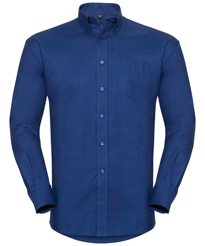Russell Athletic Long Sleeve Easycare Oxford Shirt
