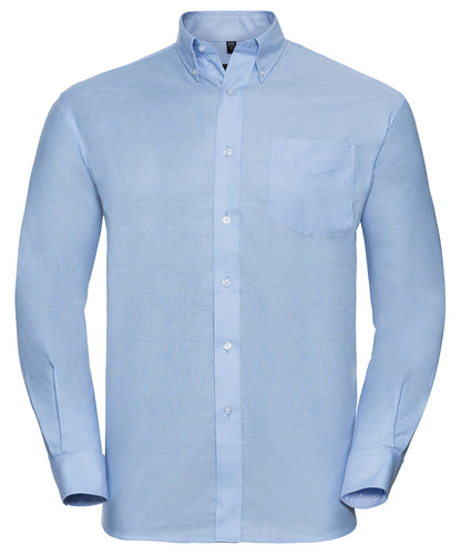 Russell Athletic Long Sleeve Easycare Oxford Shirt