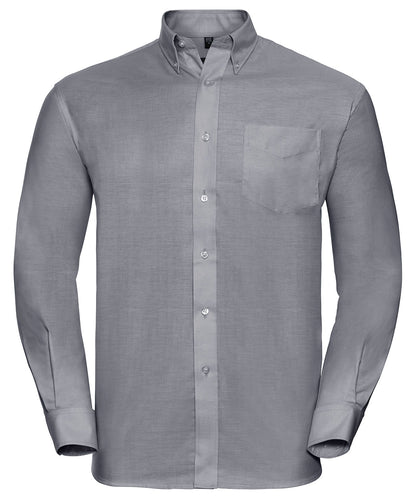 Russell Athletic Long Sleeve Easycare Oxford Shirt
