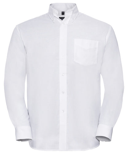 Russell Athletic Long Sleeve Easycare Oxford Shirt