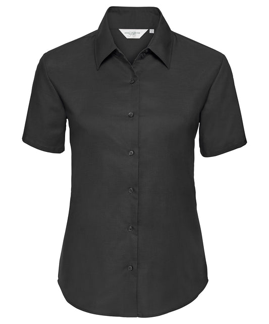 Russell Athletic Women's Short Sleeve Oxford Shirt