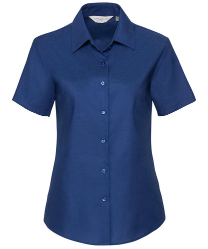 Russell Athletic Women's Short Sleeve Oxford Shirt