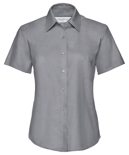 Russell Athletic Women's Short Sleeve Oxford Shirt
