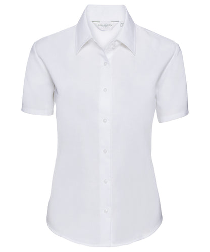 Russell Athletic Women's Short Sleeve Oxford Shirt
