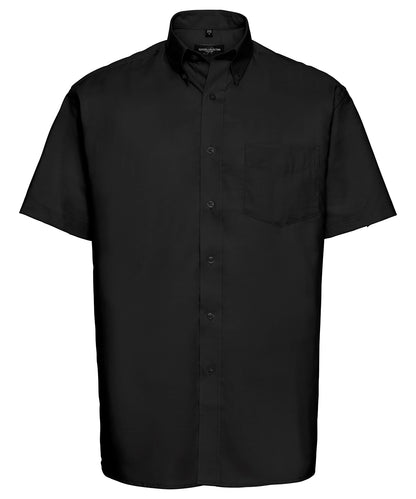 Russell Athletic Short Sleeve Easycare Oxford Shirt