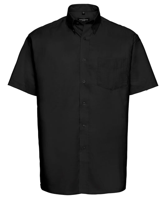 Russell Athletic Short Sleeve Easycare Oxford Shirt
