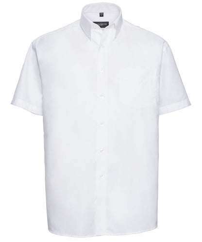 Russell Athletic Short Sleeve Easycare Oxford Shirt