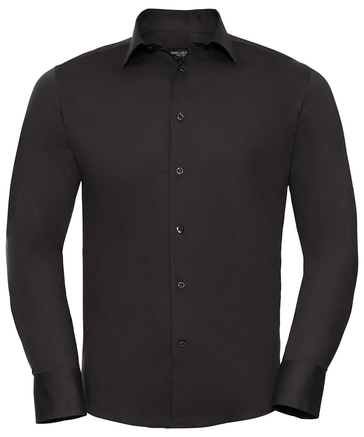 Russell Athletic Long Sleeve Easycare Fitted Shirt