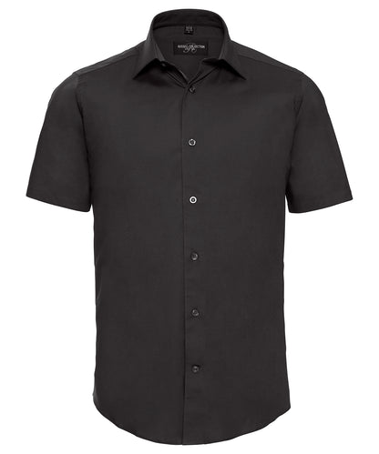 Russell Athletic Short Sleeve Easycare Fitted Shirt