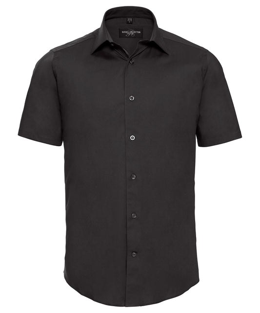 Russell Athletic Short Sleeve Easycare Fitted Shirt