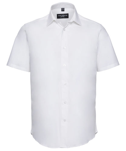 Russell Athletic Short Sleeve Easycare Fitted Shirt