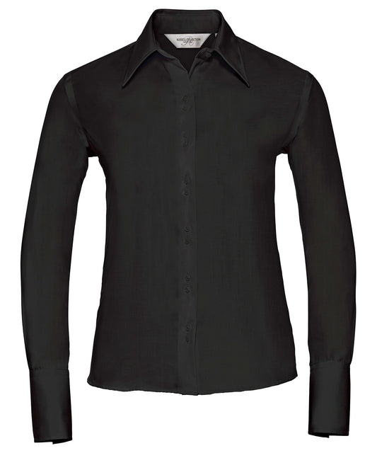 Russell Athletic Women's Long Sleeve Ultimate Non-Iron Shirt