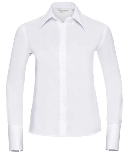 Russell Athletic Women's Long Sleeve Ultimate Non-Iron Shirt