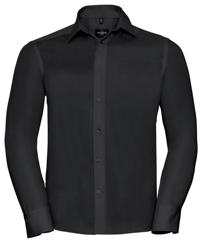Russell Athletic Long Sleeve Tailored Ultimate Non-Iron Shirt