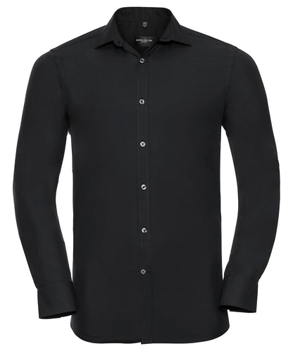 Russell Athletic Long Sleeve Ultimate Stretch Shirt