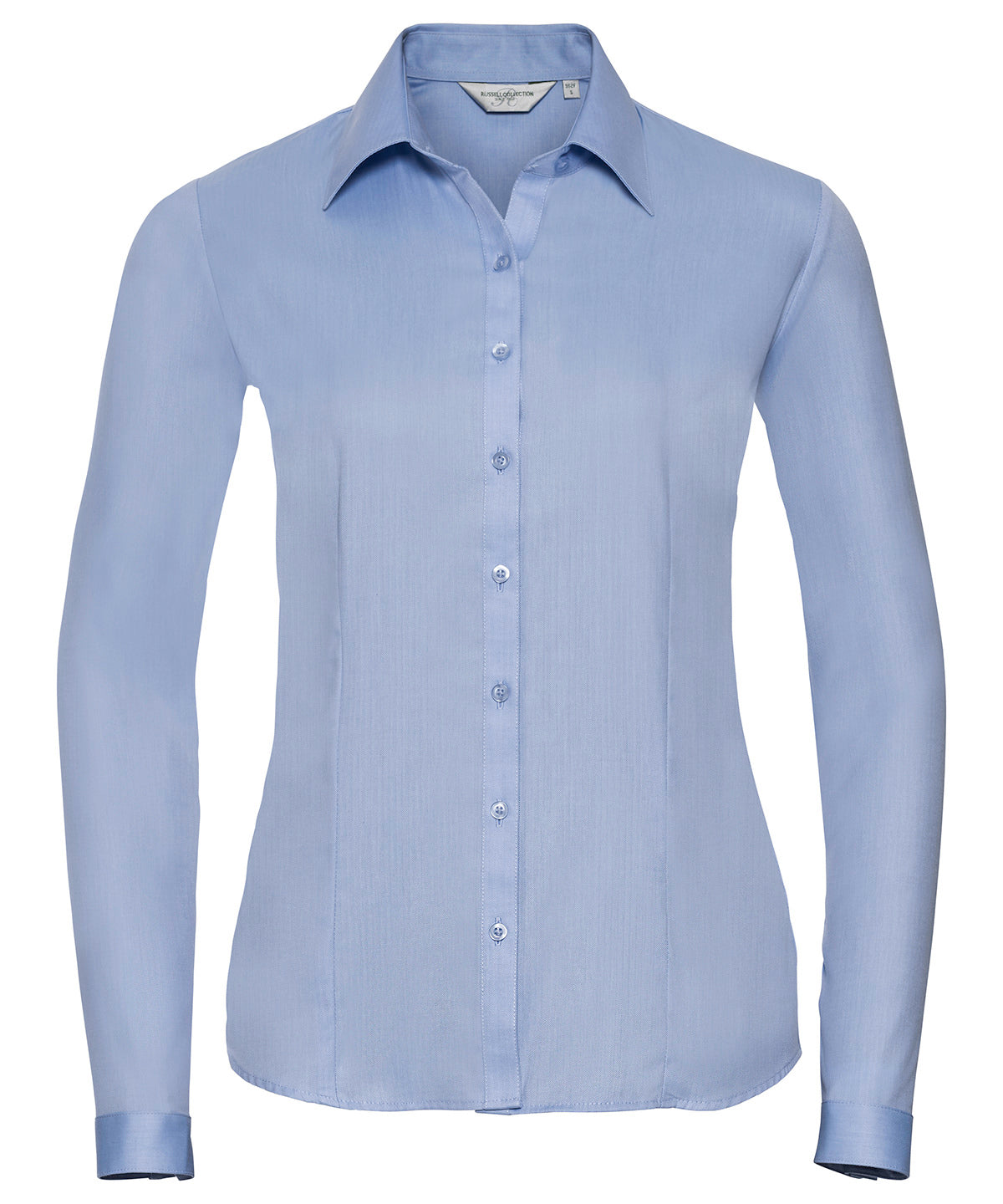 Russell Athletic Women's Long Sleeve Herringbone Shirt