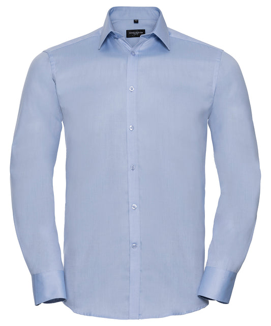 Russell Athletic Long Sleeve Herringbone Shirt