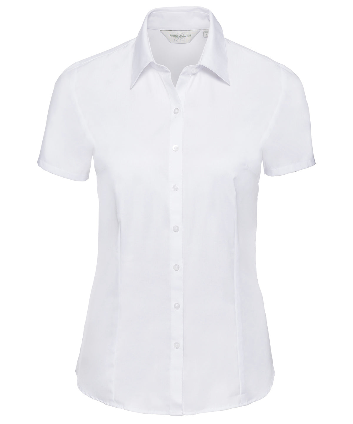 Russell Athletic Women's Short Sleeve Herringbone Shirt