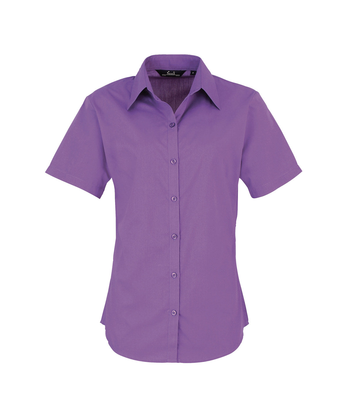 Premier Women's Short Sleeve Poplin Blouse