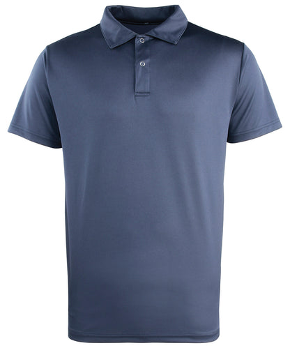 Premier Coolchecker Studded Polo