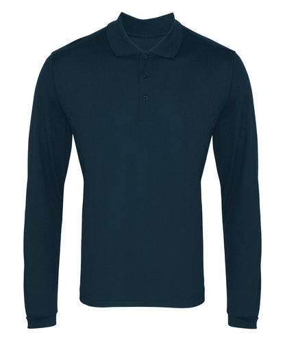 Premier Long Sleeve Coolchecker Piqué Polo