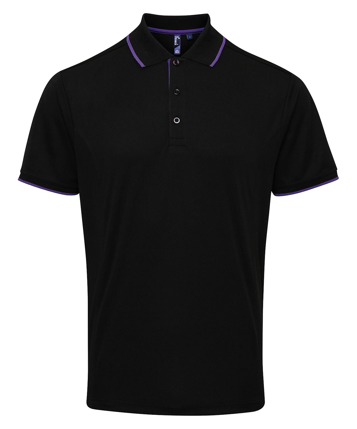 Premier Contrast Coolchecker Polo