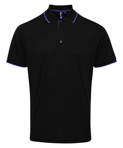 Premier Contrast Coolchecker Polo