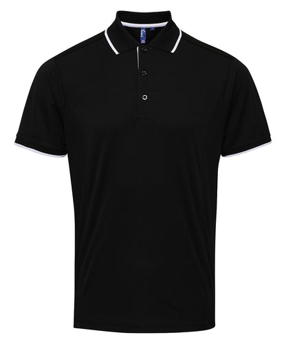 Premier Contrast Coolchecker Polo