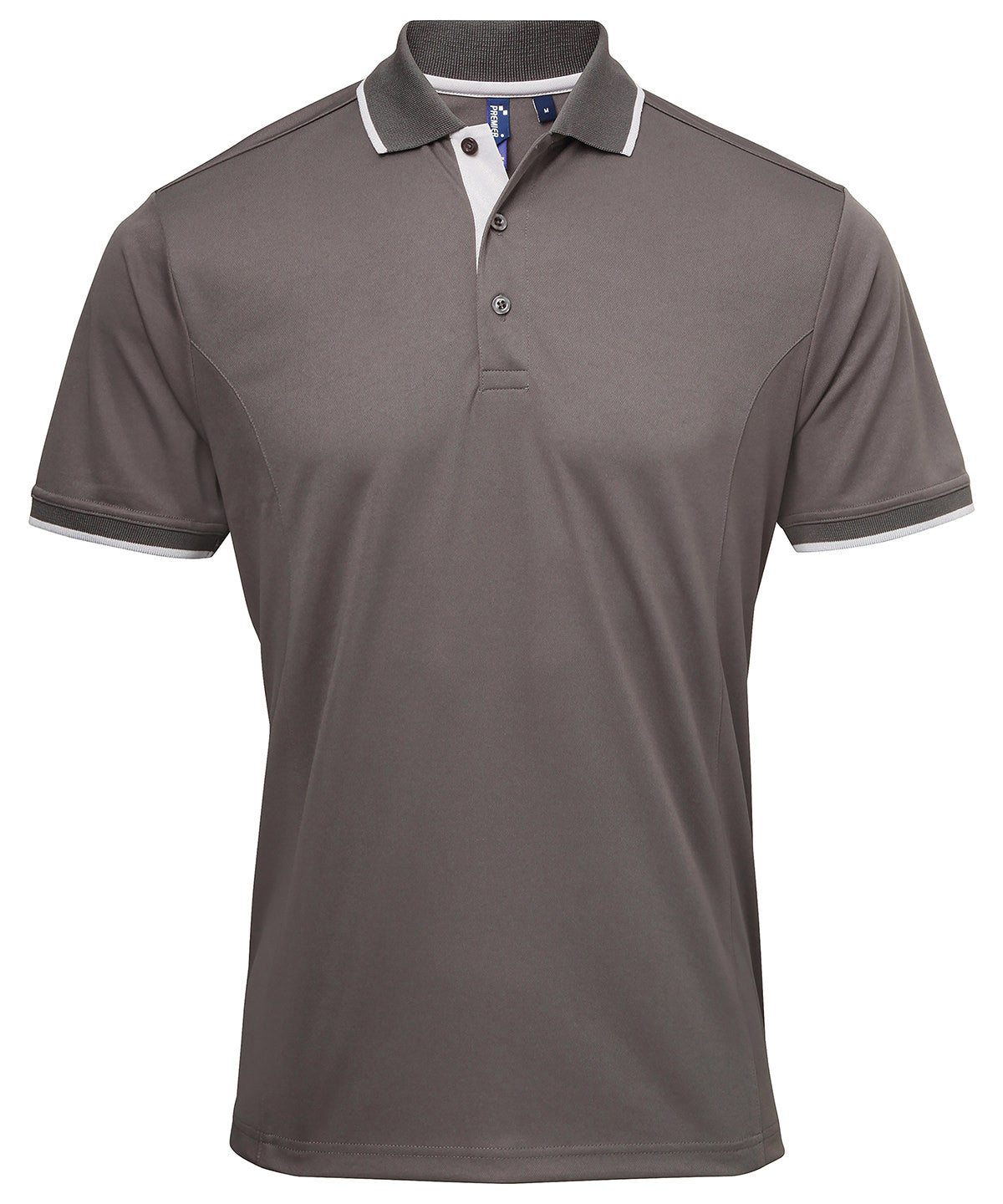 Premier Contrast Coolchecker Polo