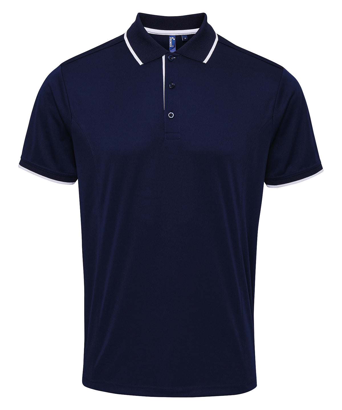 Premier Contrast Coolchecker Polo
