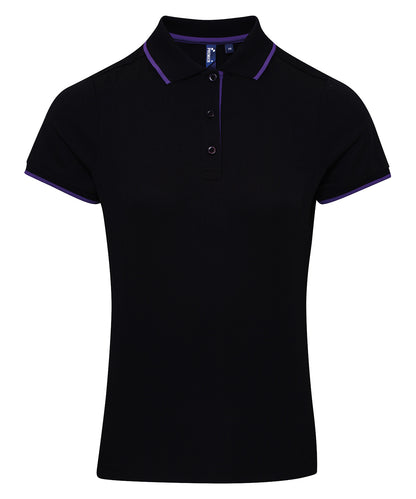Premier Women's Contrast Coolchecker Polo