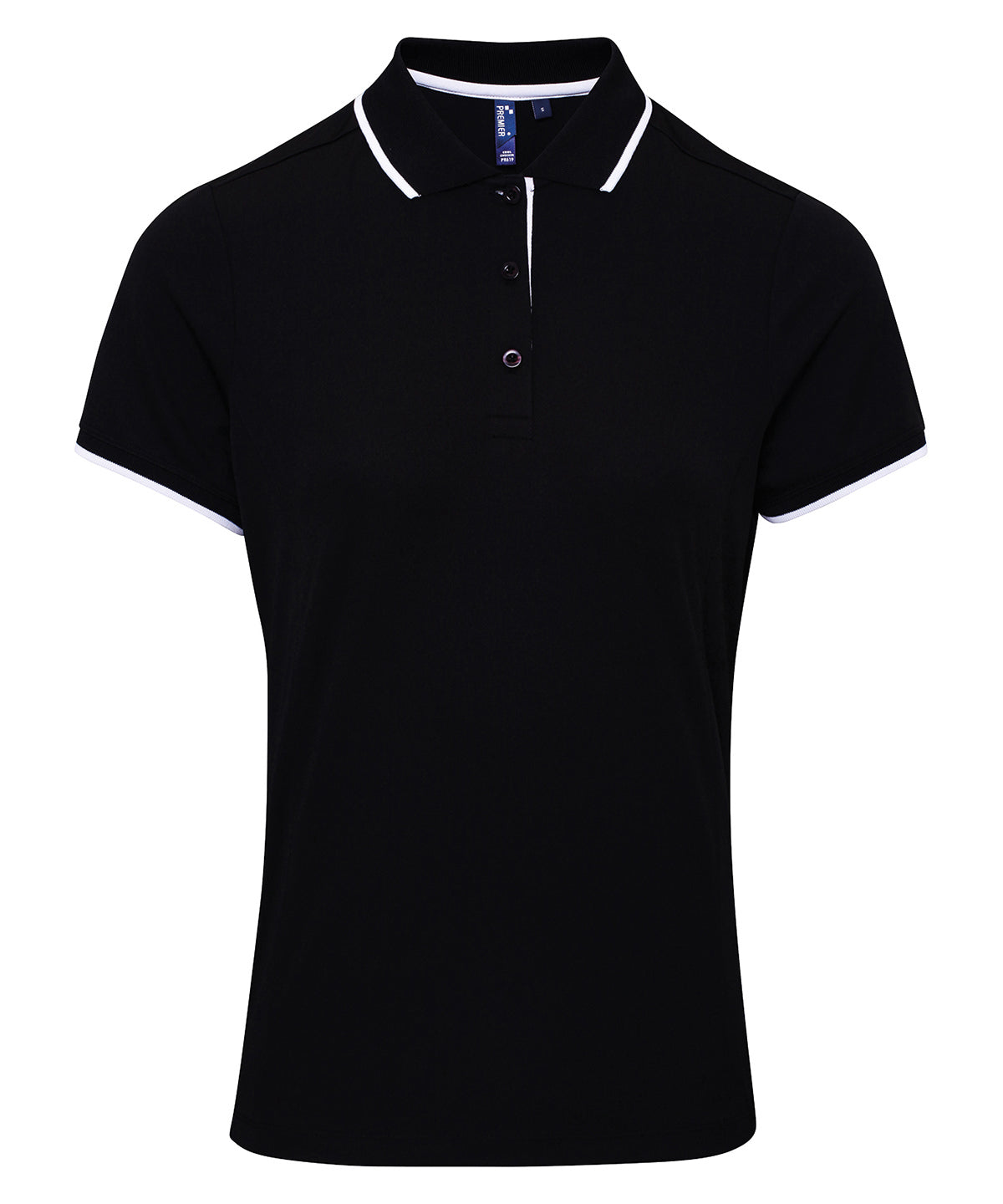 Premier Women's Contrast Coolchecker Polo