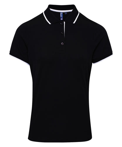 Premier Women's Contrast Coolchecker Polo