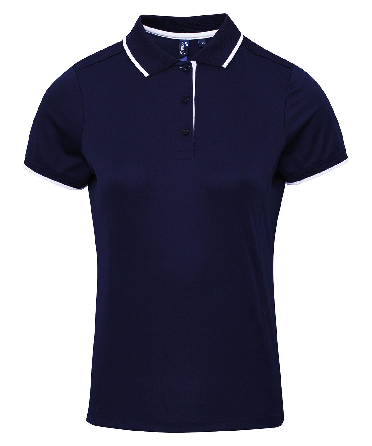 Premier Women's Contrast Coolchecker Polo