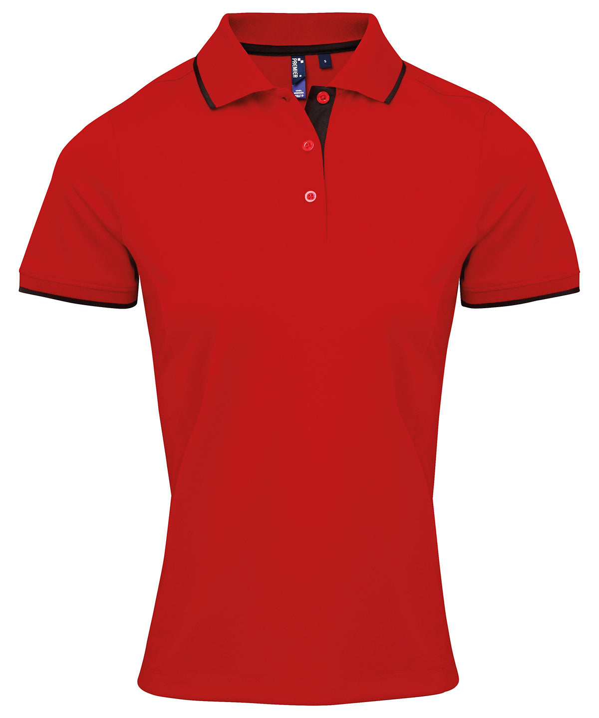 Premier Women's Contrast Coolchecker Polo
