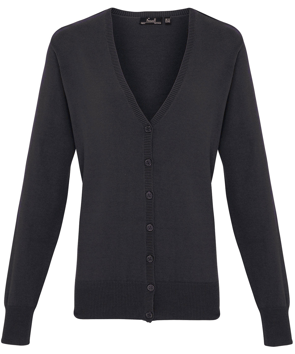 Premier Women's Button-Through Knitted Cardigan