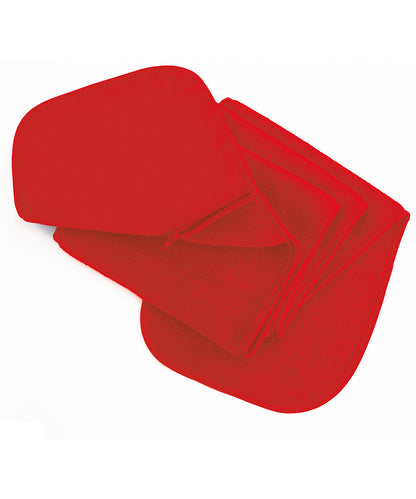 Polartherm Fleece Scarf With Zip Pocket